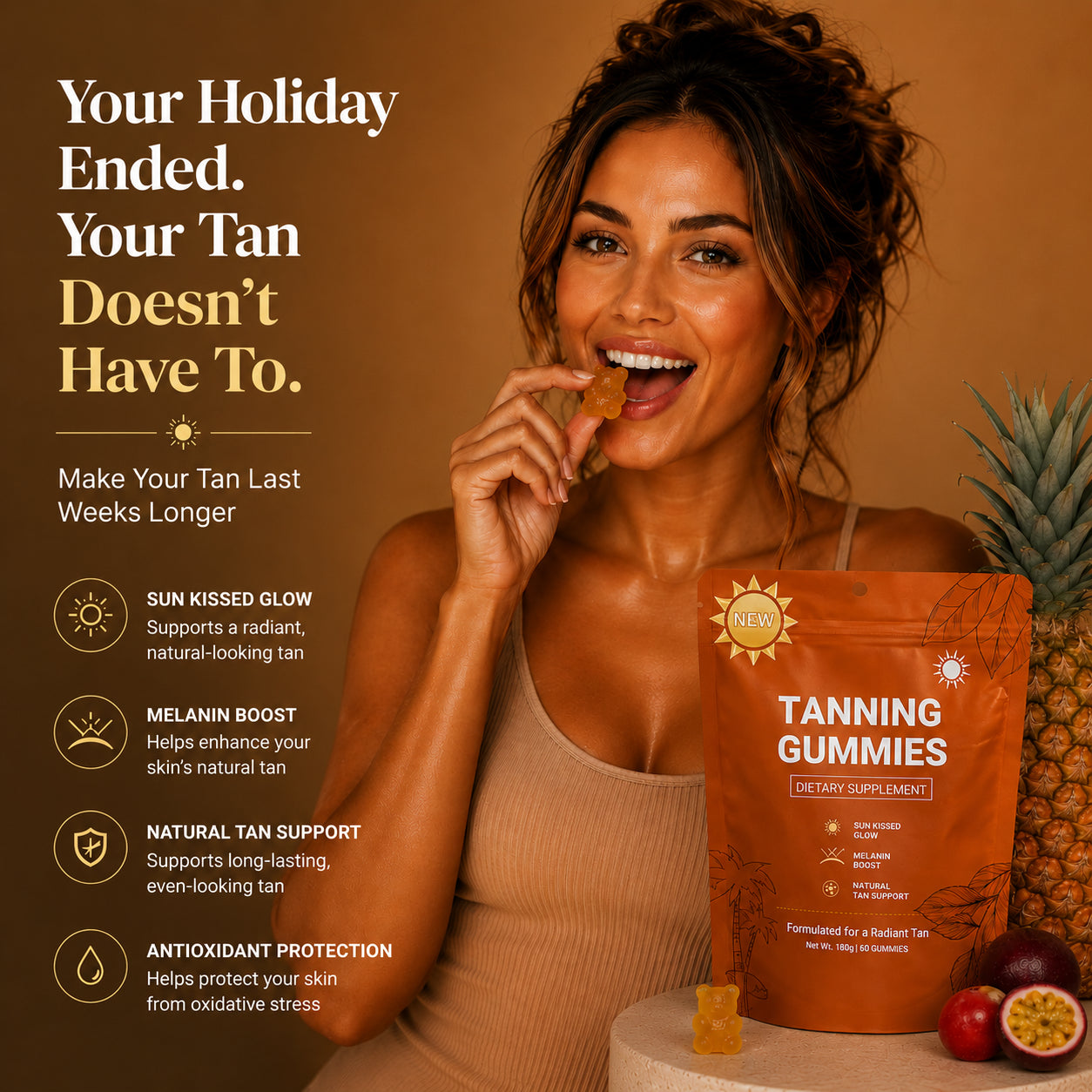 Tanning Gummies Phytoseed Labs