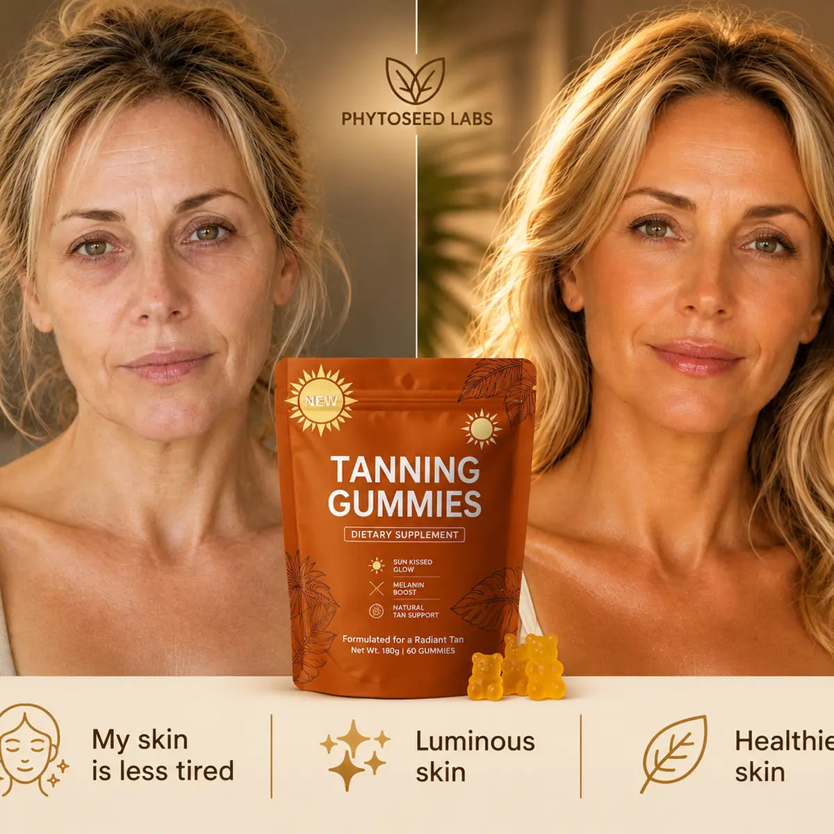 Tanning Gummies Phytoseed Labs