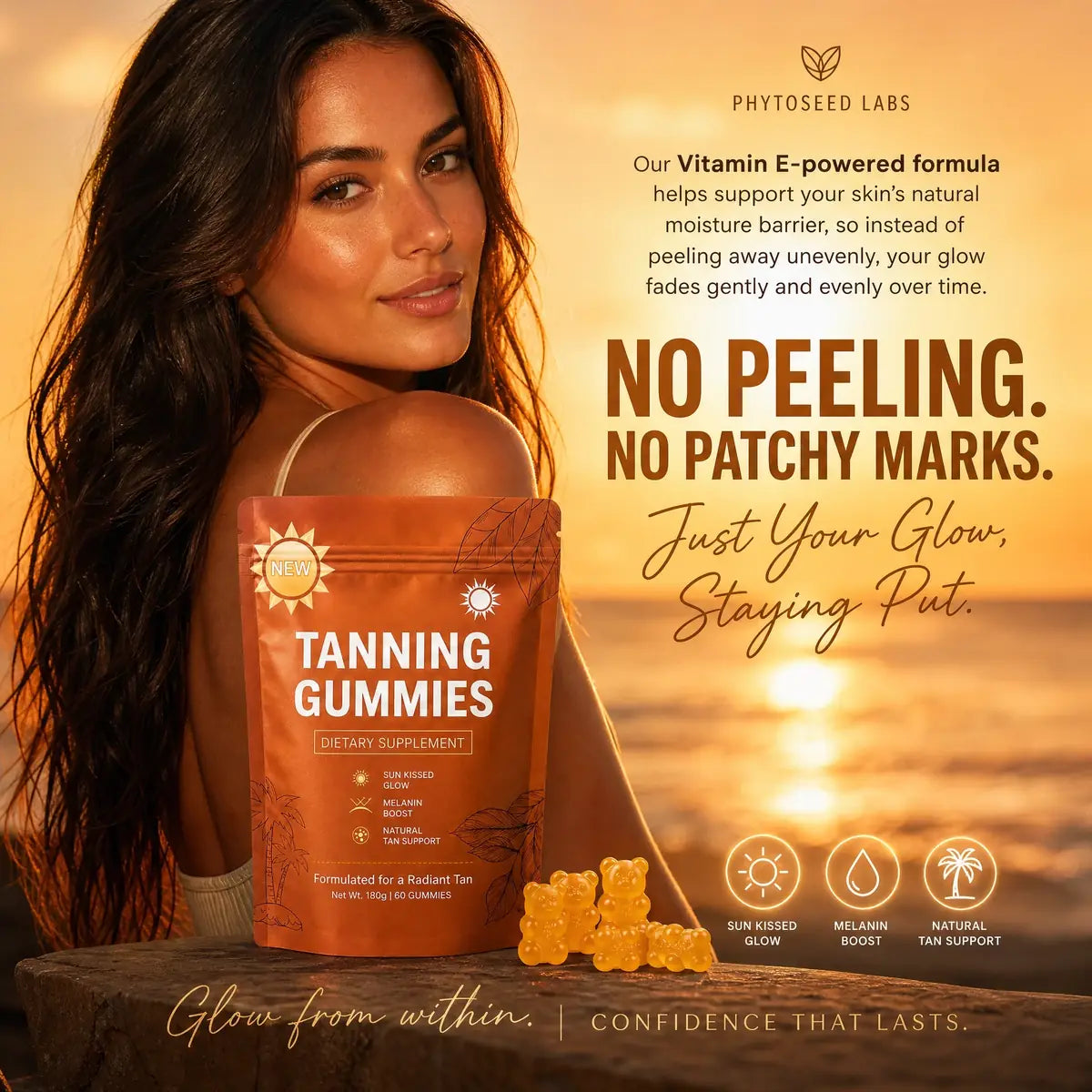 Tanning Gummies Phytoseed Labs